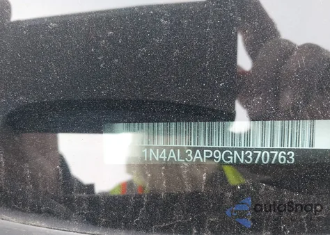 2016 Nissan Altima 2.5 S z USA, uszkodzony, nr VIN 1N4AL3AP9GN370763